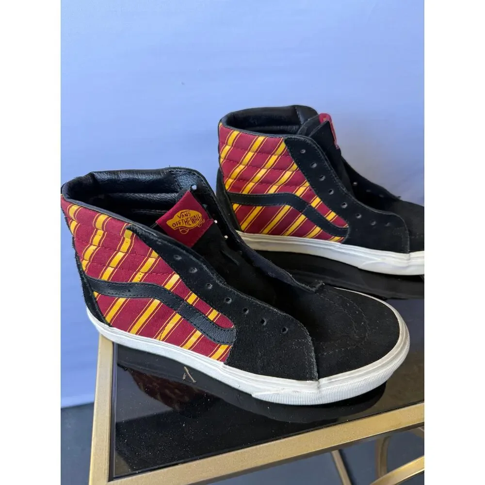 Vans Gryffindor‎ Harry Potter Collab Sk8 Hi- Size 7 Mens